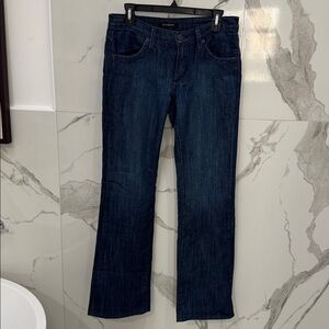 James Jeans Midnight Indigo Dry Aged Dark Blue Denim 29, Cotton